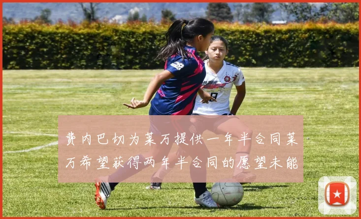 费内巴切为莱万提供一年半合同莱万希望获得两年半合同的愿望未能实现